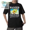 Wanted Dead Or Alive Sponge D. Bob Shirt Comic Gold hotcouturetrends 1