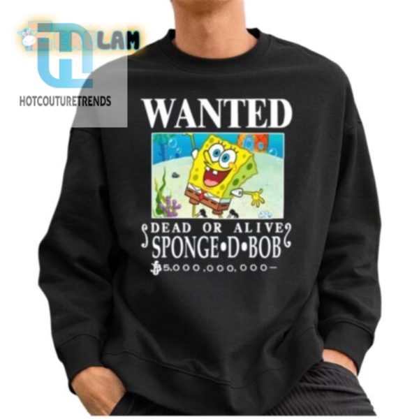 Wanted Dead Or Alive Sponge D. Bob Shirt Comic Gold hotcouturetrends 1 2