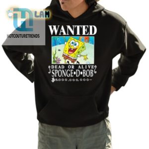 Wanted Dead Or Alive Sponge D. Bob Shirt Comic Gold hotcouturetrends 1 3