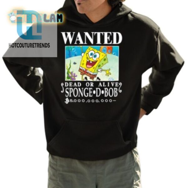 Wanted Dead Or Alive Sponge D. Bob Shirt Comic Gold hotcouturetrends 1 3