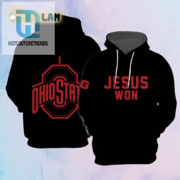 Jesus Won 2024 Ohio State Hoodie Divine Victory Apparel hotcouturetrends 1