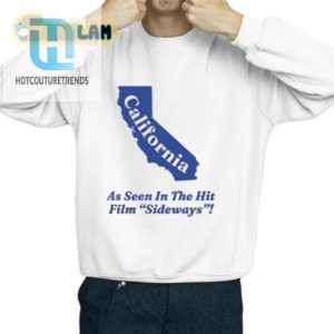 Get Lost Sideways Funny California Film Map Shirt hotcouturetrends 1 2