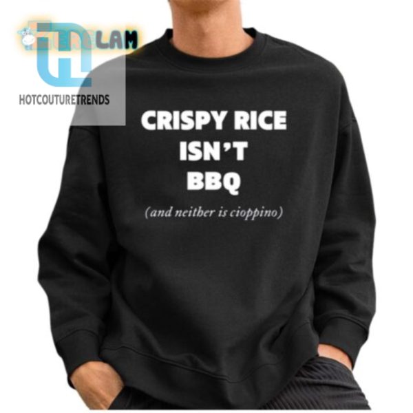 Funny Sunny Anderson Crispy Rice Bbq Cioppino Tee hotcouturetrends 1 2