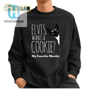 Quirky Elvis Cookie Shirt For True Crime Fans Get Yours hotcouturetrends 1 2