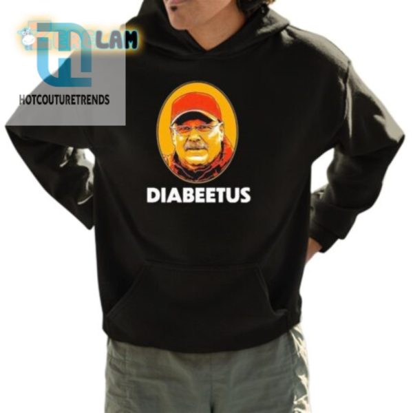 Get Laughs With Andy Reid Diabeetus Chiefs Coach Tee hotcouturetrends 1 3