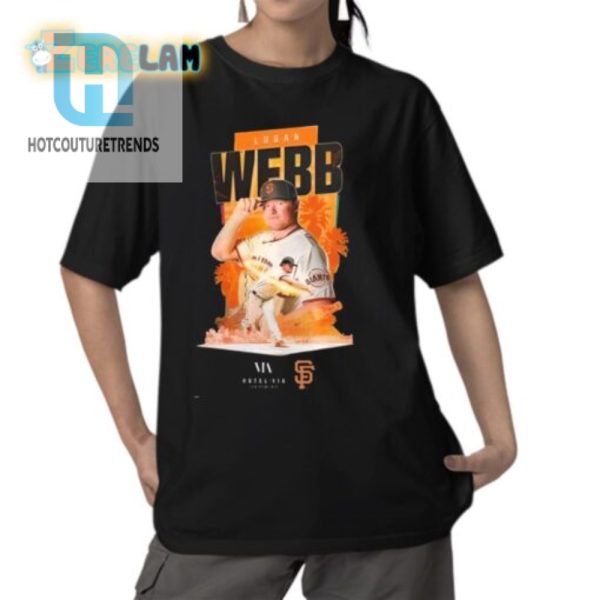 Score Big Laughs Giants Logan Webb Tee Giveaway 2024 hotcouturetrends 1