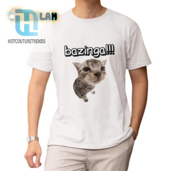 Unique Cringey Cat Bazinga Shirt Fun Hilarious Fashion hotcouturetrends 1 1