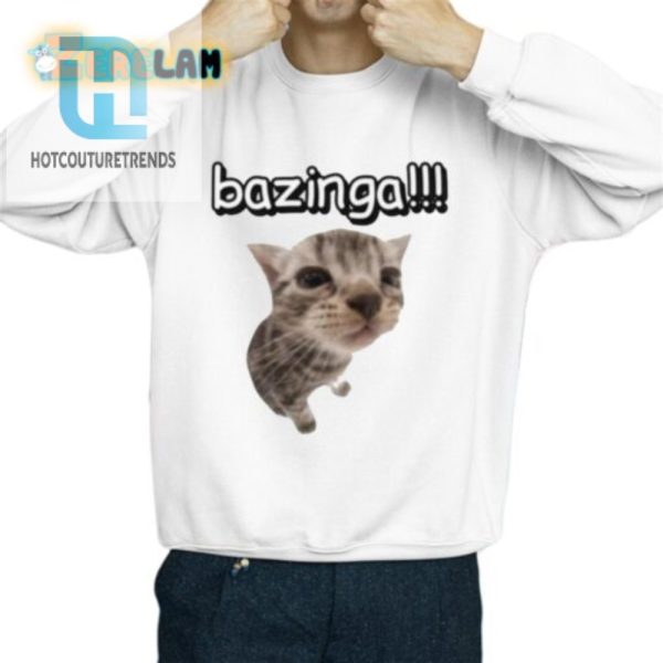 Unique Cringey Cat Bazinga Shirt Fun Hilarious Fashion hotcouturetrends 1 2