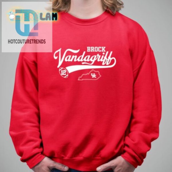 Get A Laugh With Brock Vandagriff Flair Script Tee hotcouturetrends 1 2