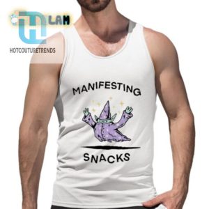 Snack Your Way To Dreams Funny Manifesting Shirt hotcouturetrends 1 4