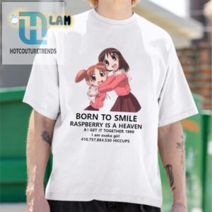 Born To Smile Azumanga Daioh Shirt Hilariously Unique Tee hotcouturetrends 1 3