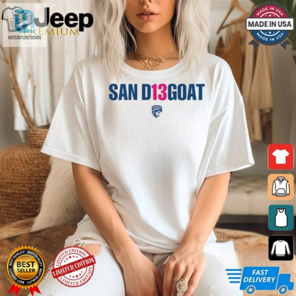 Score Big Laughs With San D13goat Tshirts Unique Fun hotcouturetrends 1