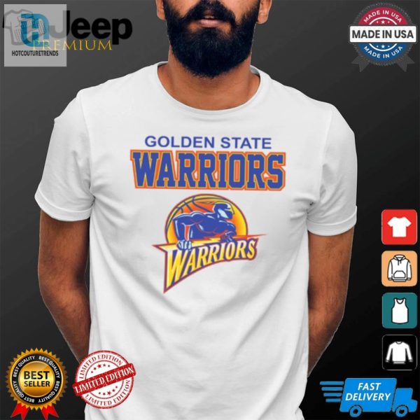 Rock The Dub Nation Look Hilarious Warriors Logo Tee hotcouturetrends 1 2