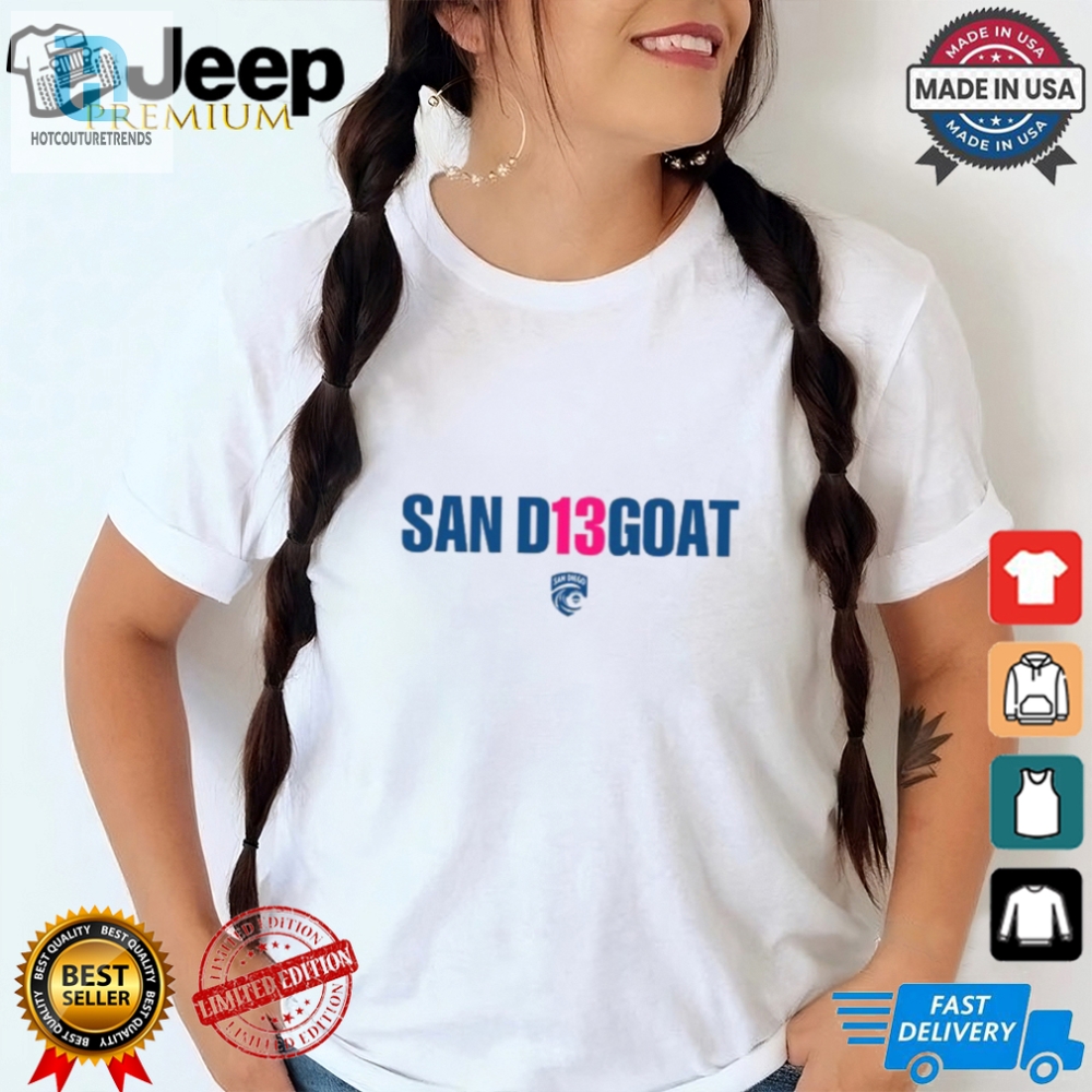 Get Your Laughs With The Unique San D13goat Shirt