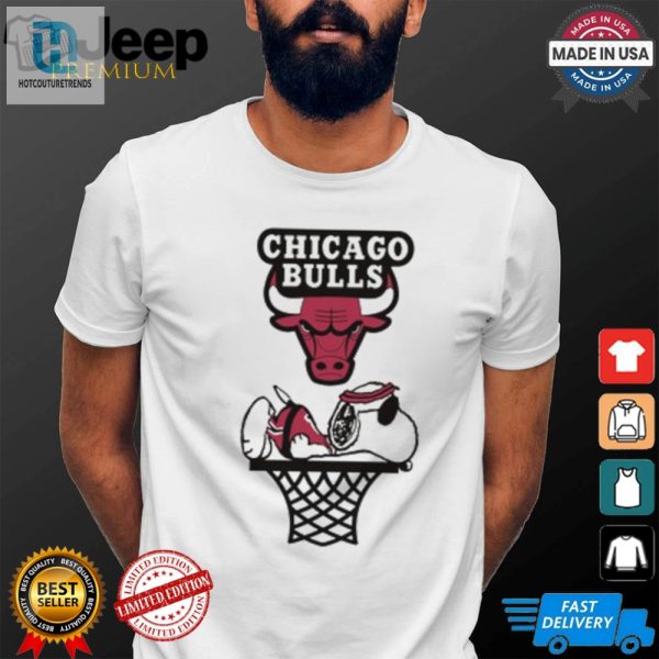 Score Big Laughs With Nba Snoopy Chicago Bulls Tshirt hotcouturetrends 1 2