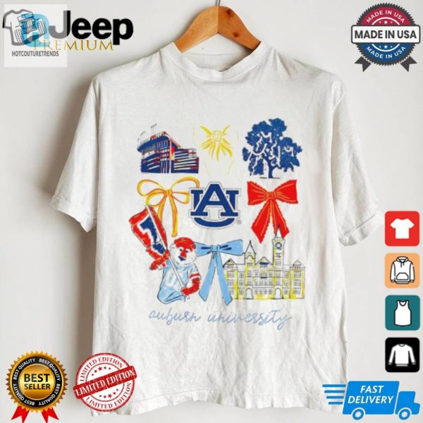 Get Your Laughs Auburn Swag Ua Tigers Coquette Tee hotcouturetrends 1 3