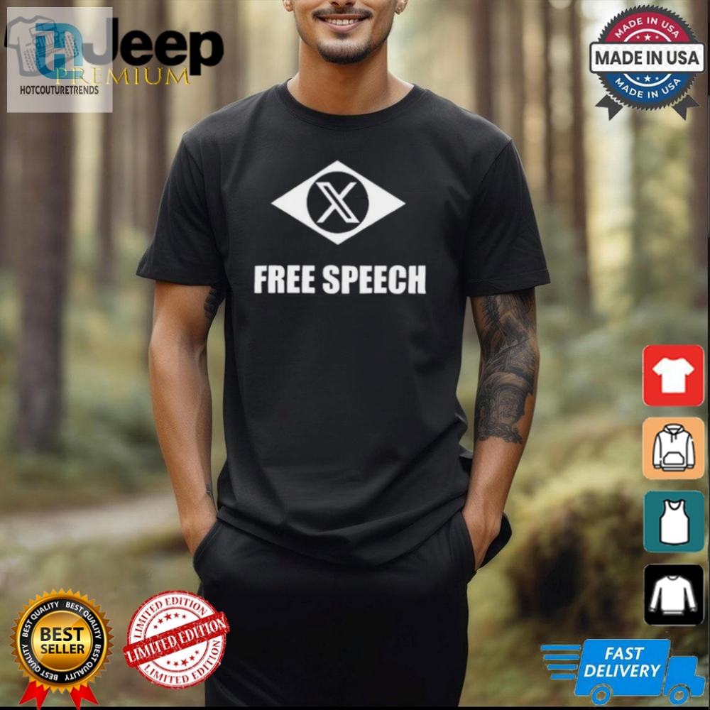 Eduardo Bolsonaros Quirky Free Speech Tee  Standout Style