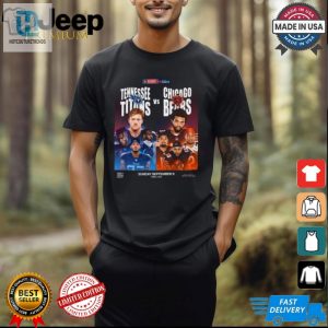 Titanic Showdown Tee Titans Vs. Bears 2024 hotcouturetrends 1 1