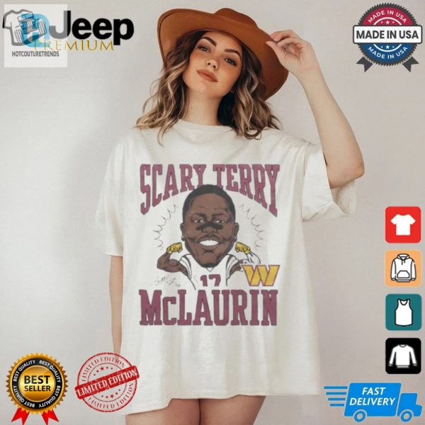 Get Spooked In Style Funny Scary Terry Mclaurin Tshirt hotcouturetrends 1 2