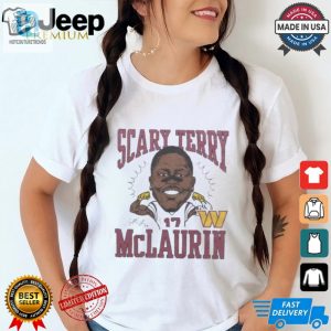 Get Spooked In Style Funny Scary Terry Mclaurin Tshirt hotcouturetrends 1 3