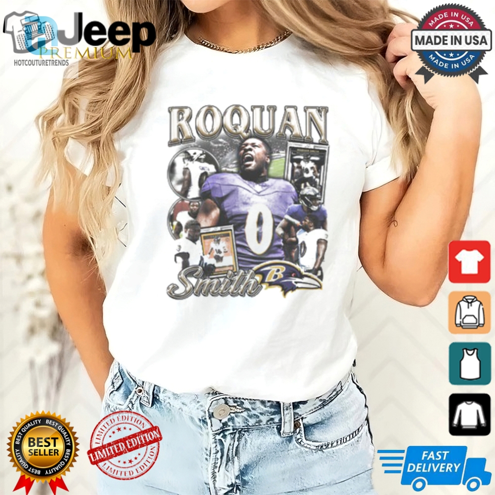 Get Your Roquan Smith Swagger On  Hilariously Unique Shirts