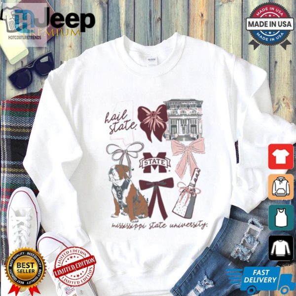 Hail State Champs Quirky Bulldogs Shirt For Superfans hotcouturetrends 1 1