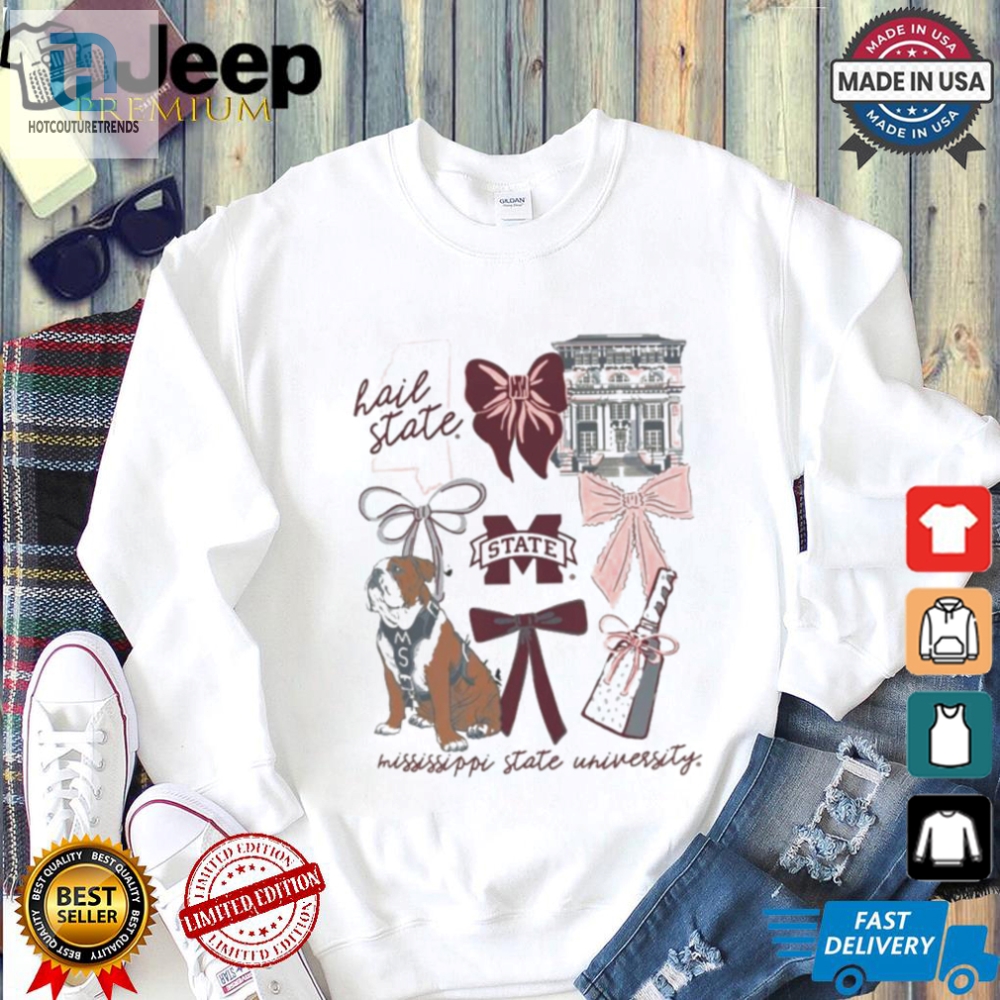 Hail State Champs Quirky Bulldogs Shirt For Superfans