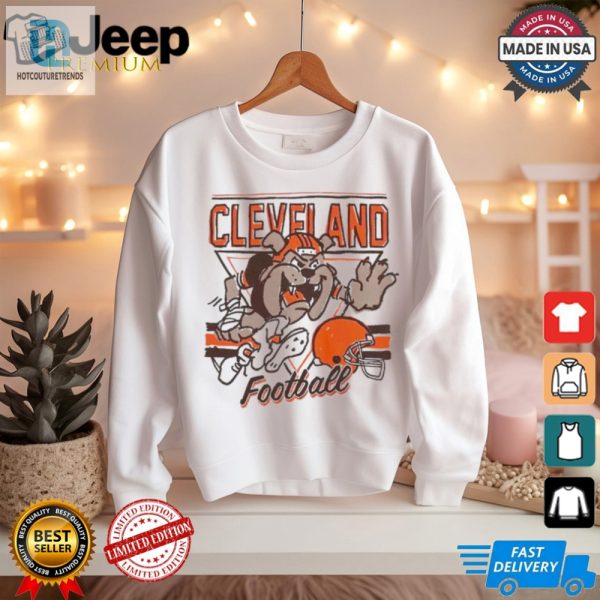 Get Laughs With Our Unique Cleveland Browns Cartoon Dawg Shirt hotcouturetrends 1 2