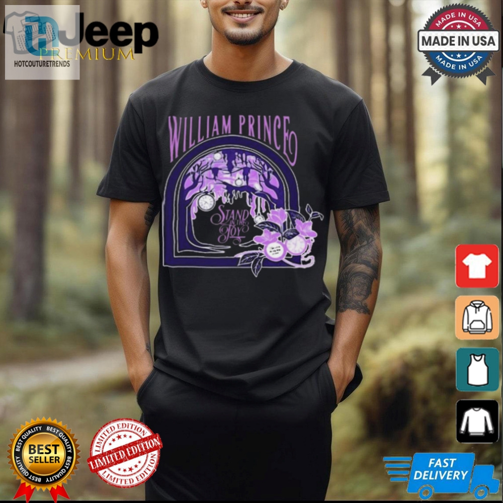 Rock Joyfully Quirky William Prince Tshirt Delight