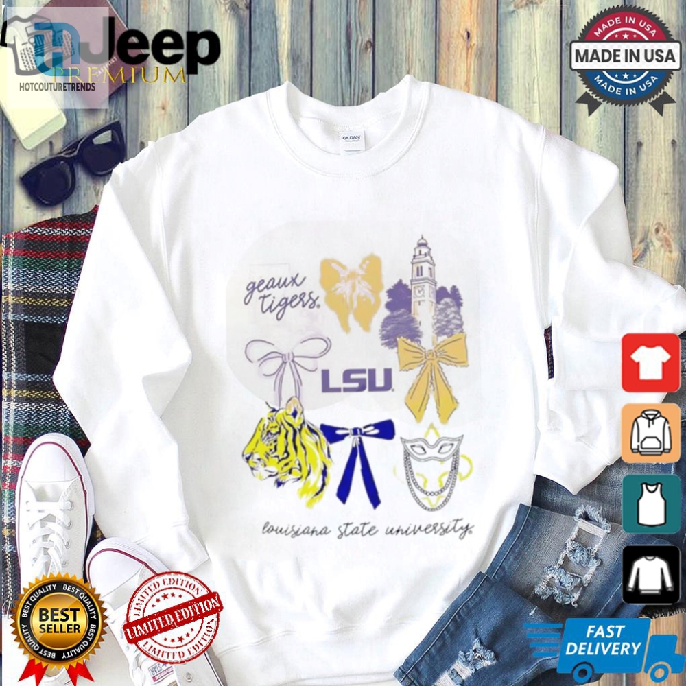 Funny Lsu Geaux Tigers Shirt  Unique Coquette Aesthetic