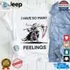 Quirky So Many Feelings Wizard Shirt Stand Out Smile hotcouturetrends 1