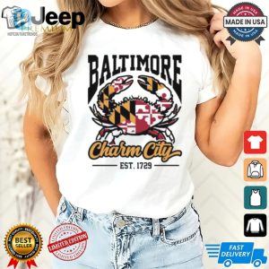 Get Charm City Laughs Funny Baltimore 1729 Logo Tee hotcouturetrends 1 2