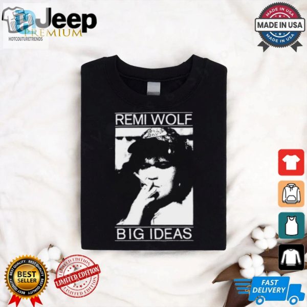 Snag Your Wacky Remi Wolf Big Ideas Tour Tee Be Unique hotcouturetrends 1 2