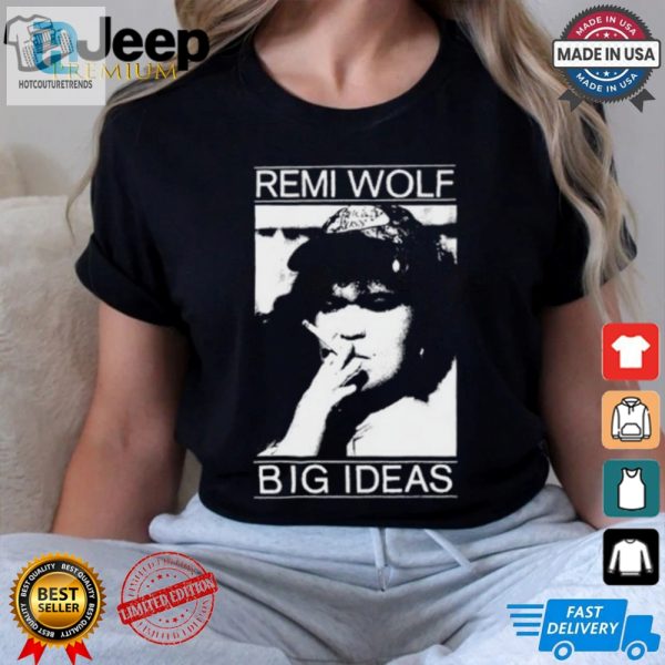 Snag Your Wacky Remi Wolf Big Ideas Tour Tee Be Unique hotcouturetrends 1 3