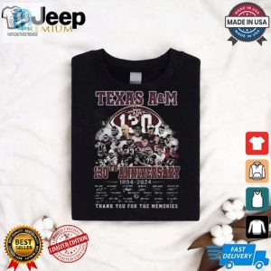 Texas Am 130Th Anniversary Tee For Amazing Memories hotcouturetrends 1 2