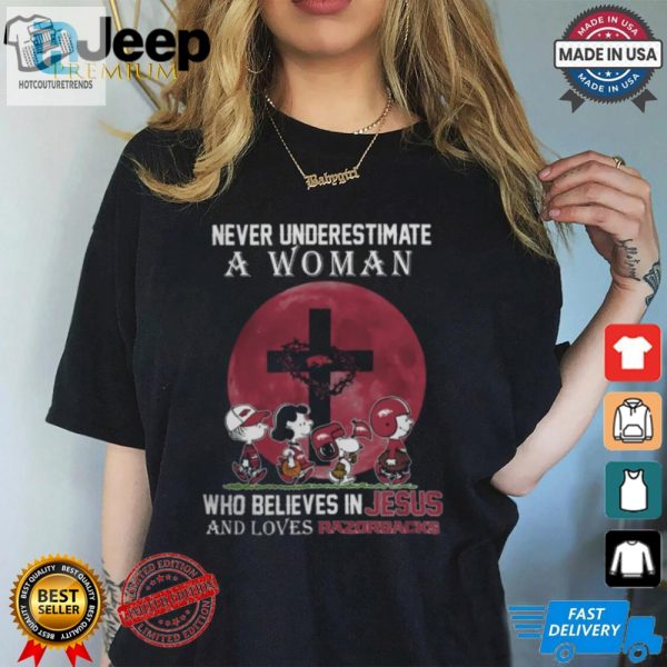 Charming Peanuts Shirt Jesus Humor Razorbacks Love hotcouturetrends 1