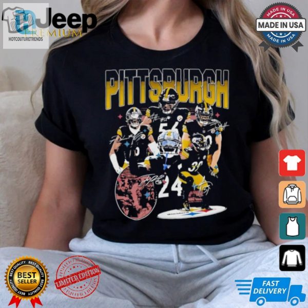 Get Laughs With 2024 Steelers Signed Graphic Tee hotcouturetrends 1 3