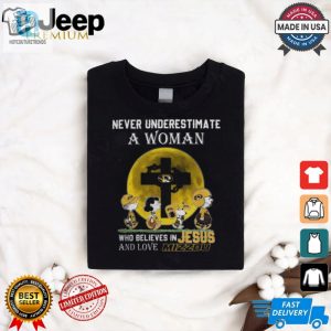 Funny Peanuts Jesus Missouri Tigers Womens Tee hotcouturetrends 1 2