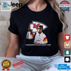 Score With Patrick Mahomes Wear White Cleats Shirt hotcouturetrends 1 3