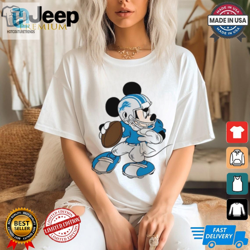 Score Big Laughs In Our Unique Nfl Mickey Mouse Tshirt