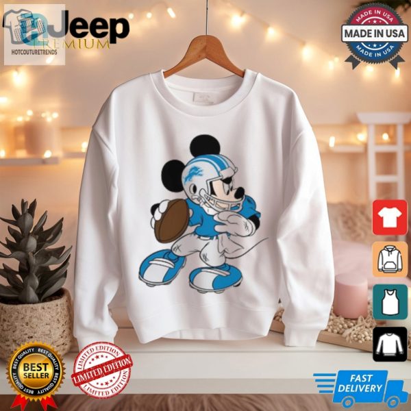 Score Big Laughs In Our Unique Nfl Mickey Mouse Tshirt hotcouturetrends 1 2