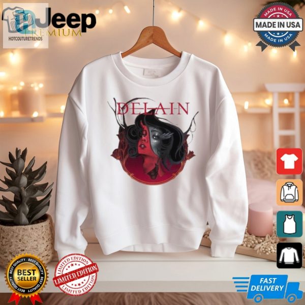 Rock N Laugh Dance With The Devil Delain Tee hotcouturetrends 1 2