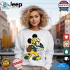 Cheesehead Charm Funny Green Bay Packers Mickey Tee hotcouturetrends 1