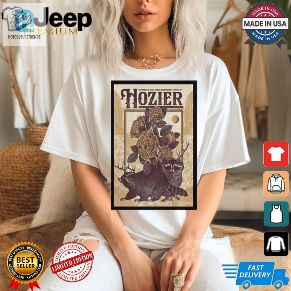 Get Hozierized At The Gorge Sept 6 2024 Tee