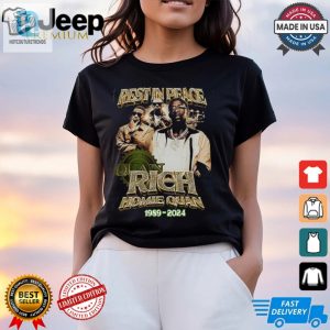 Rip Rich Homie Quan 19892024 Shirt Funny Unique Tribute hotcouturetrends 1 2