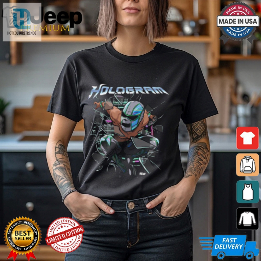 Step Out In Style Hologram Portal Shirt  Hilariously Unique