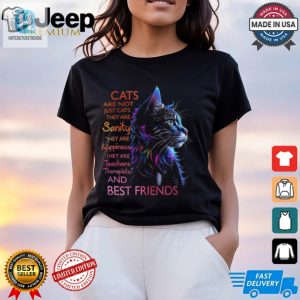 Purrfectly Funny Cats Are Sanity Best Friends Tee hotcouturetrends 1 2