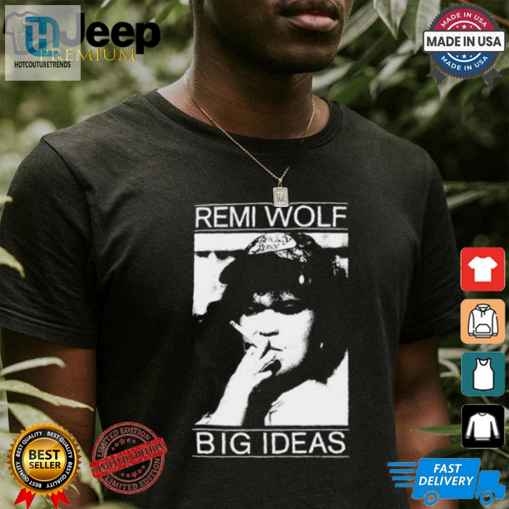 Snag A Remi Wolf Big Ideas Tour Tee  Wear The Fun