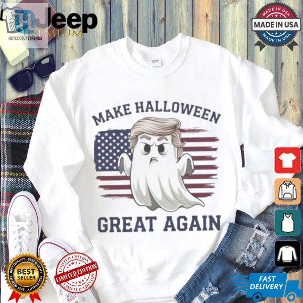 Spooky Trump Tee Funny Make Halloween Great Again Shirt hotcouturetrends 1 1