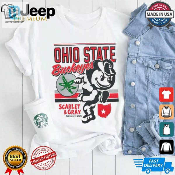 Get Sacked In Style Retro Ohio State Brutus Tee hotcouturetrends 1